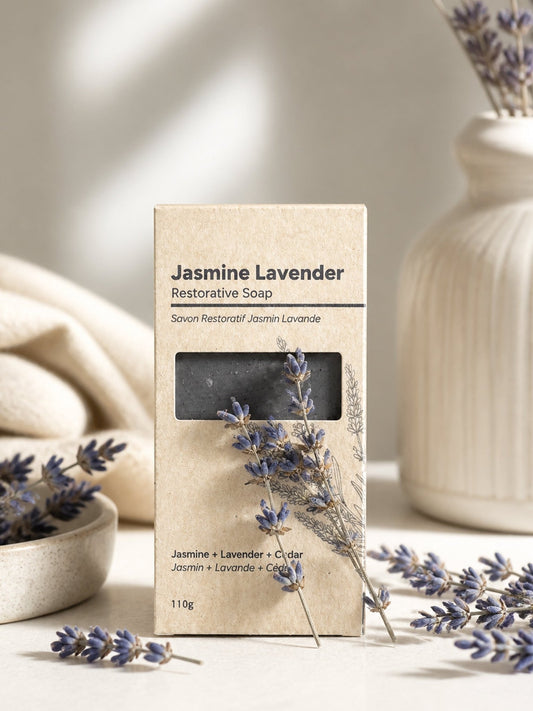 Jasmine Lavender Restorative Soap - Eternal Sunday