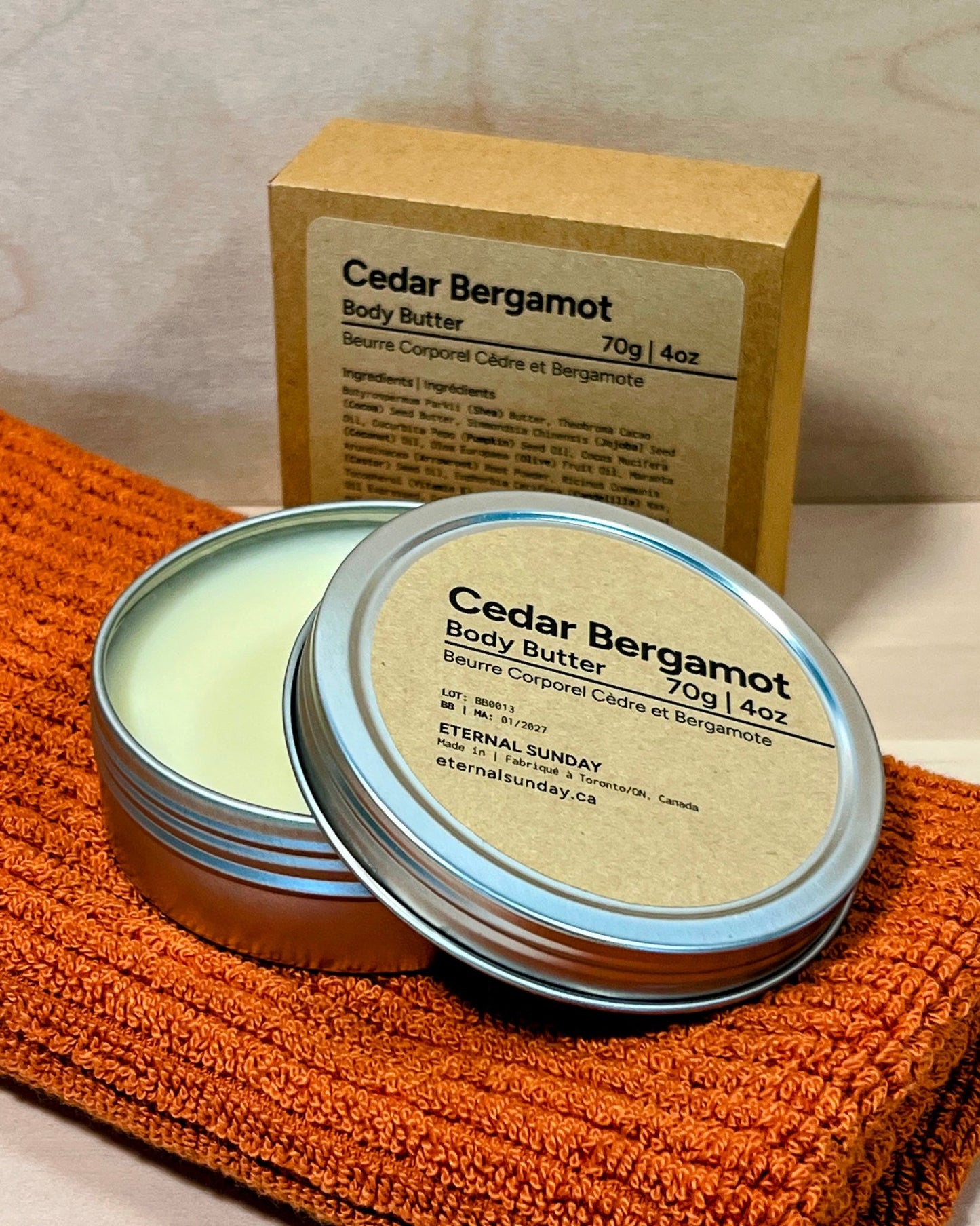 Cedar Bergamot - Body Butter - Eternal Sunday