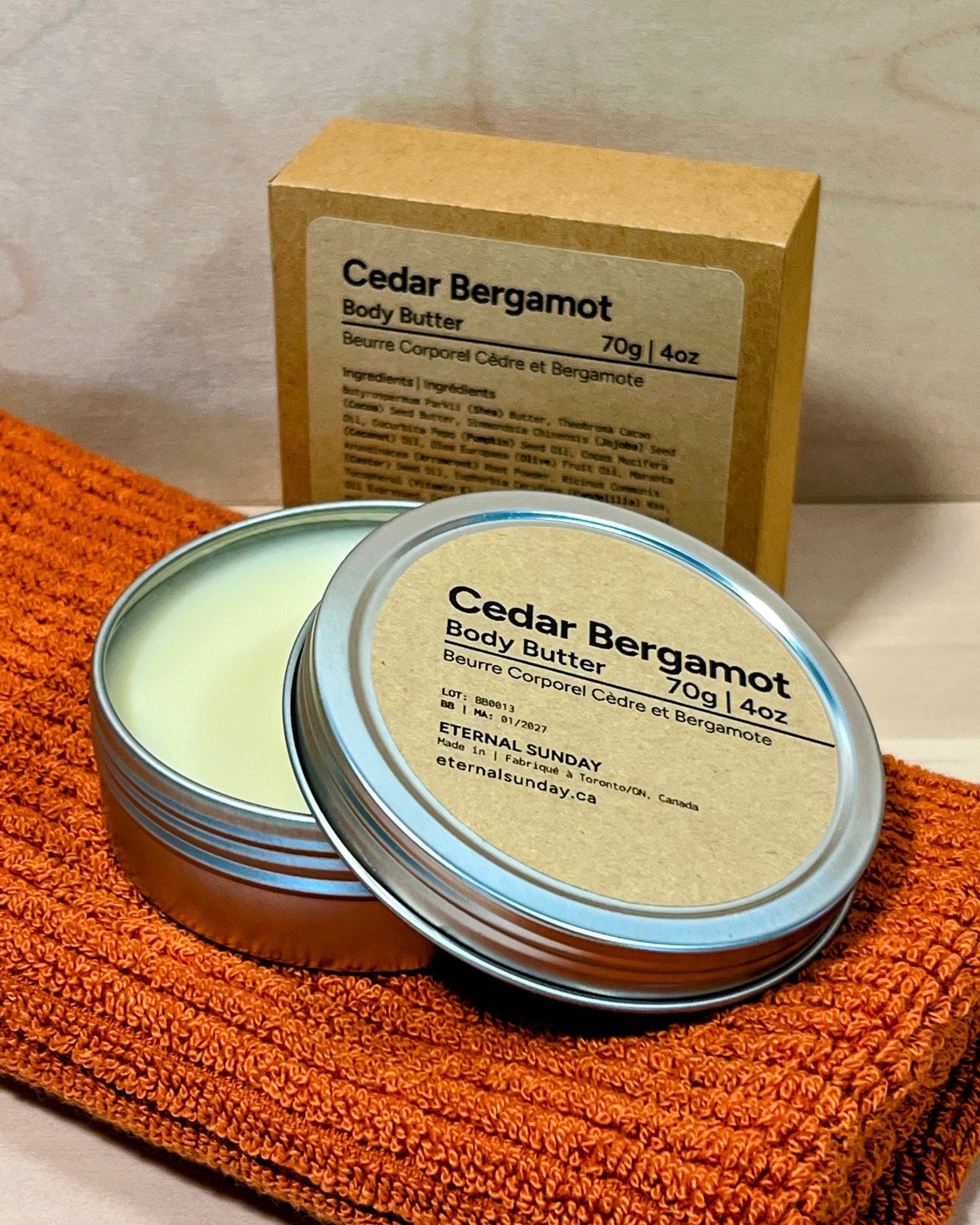 Cedar Bergamot - Body Butter - Eternal Sunday