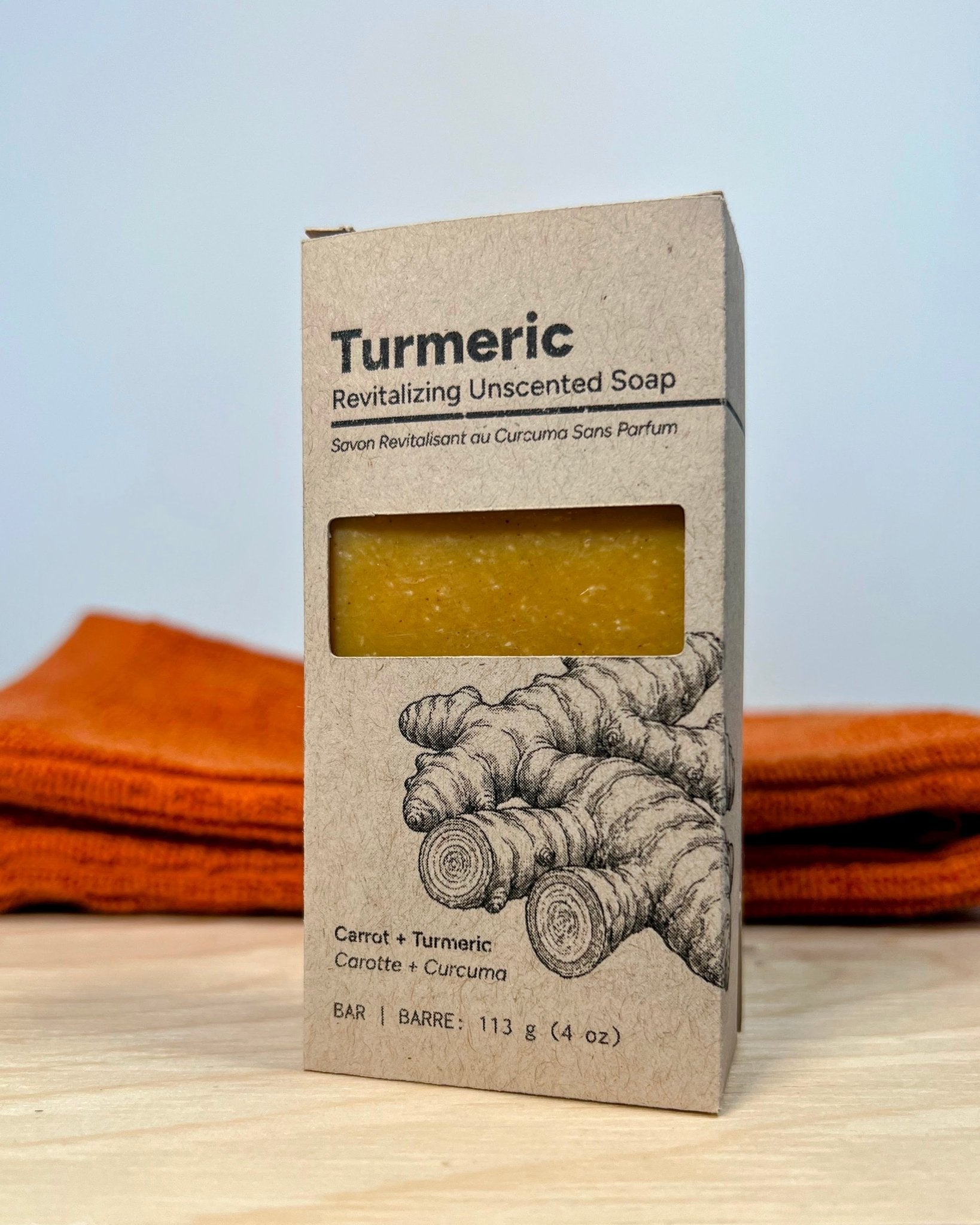 Turmeric Revitalizing Unscented Soap - Eternal Sunday